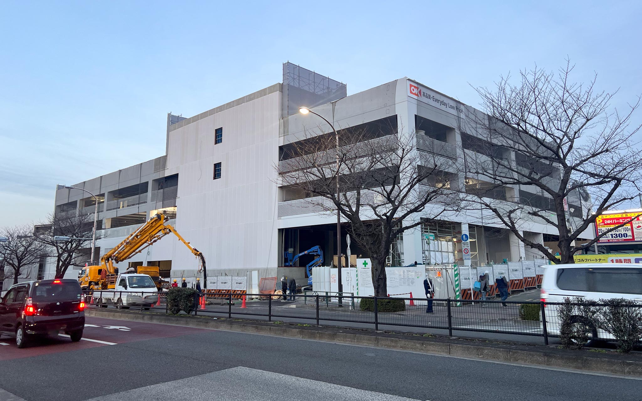 「オーケーストア東伏見店」のオープン時期が判明！ 武蔵野北高校近くに建設中 むーなび