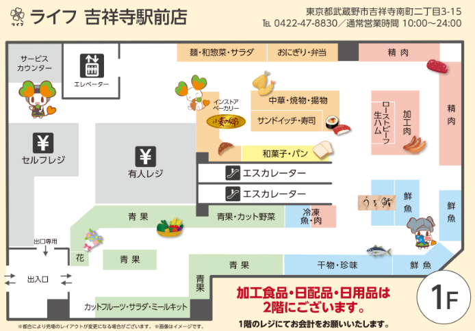 ライフ吉祥寺駅前店