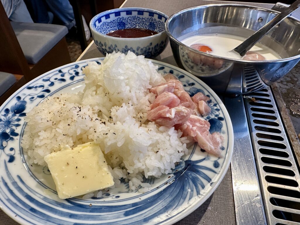 「月島もんじゃ もへじ」吉祥寺の鉄板オムライス