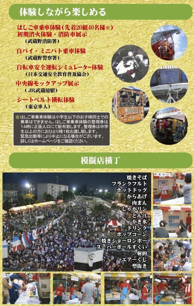武蔵境自動車教習所花火大会