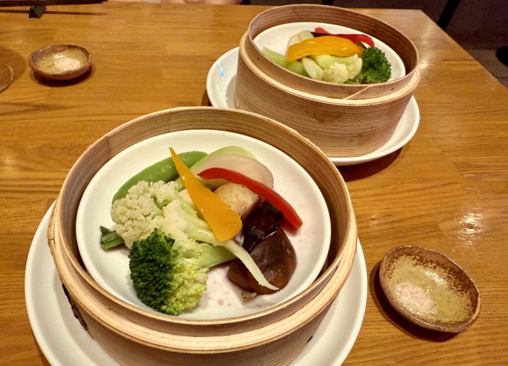 ノープ スチーム&ワイン三鷹 旬野菜の蒸篭蒸し