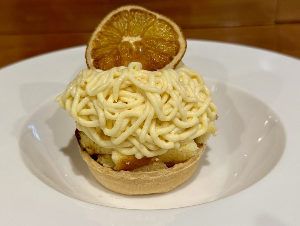 とろけるハンバーグ福よし吉祥寺店　季節のモンブラン