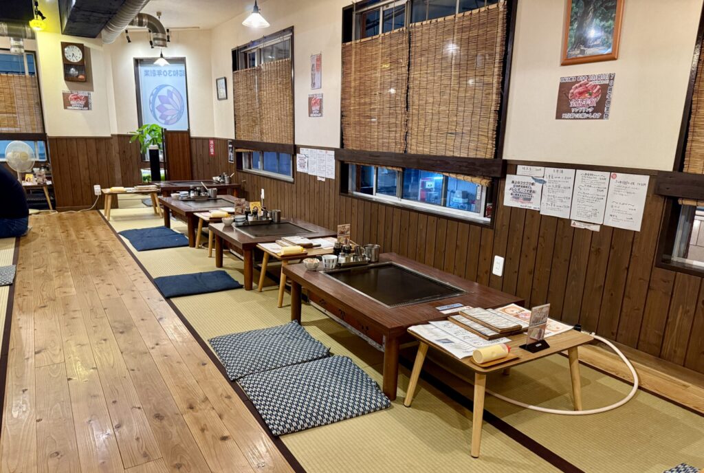 お好み焼き まりや 吉祥寺 店内